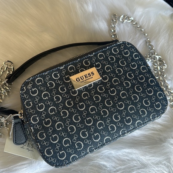 New GUESS Blue Crossbody/Shoulder Purse - Picture 4 of 4